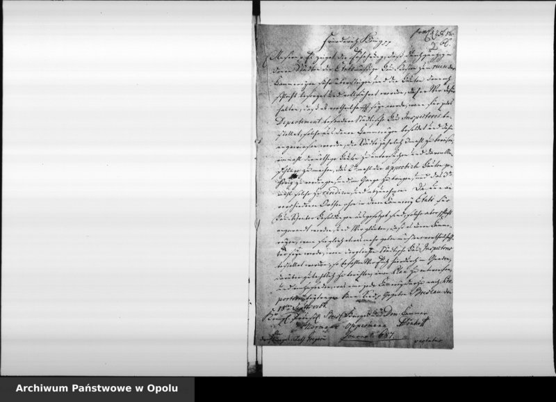 Obraz 6 z jednostki "Acta des Magistrats zu Oppeln von Anstellung der städtischen Baubeamten als des Bauinspectors, Zimmer, Maurermeisters, Aufsehers"