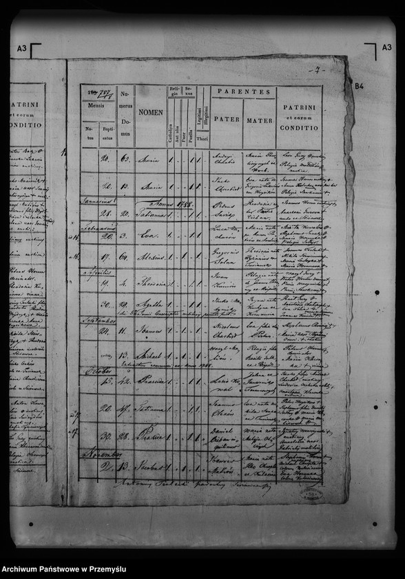 image.from.unit.number "[Kopie ksiąg metrykalnych parafii Szczawne z filią Kulaszne (dekanat Łupków)]"