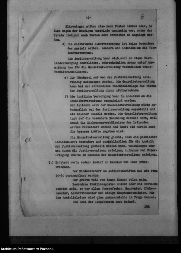 Obraz 9 z jednostki "Zakład dla chorych na gruźlicę w Gostyninie - plany założenia"