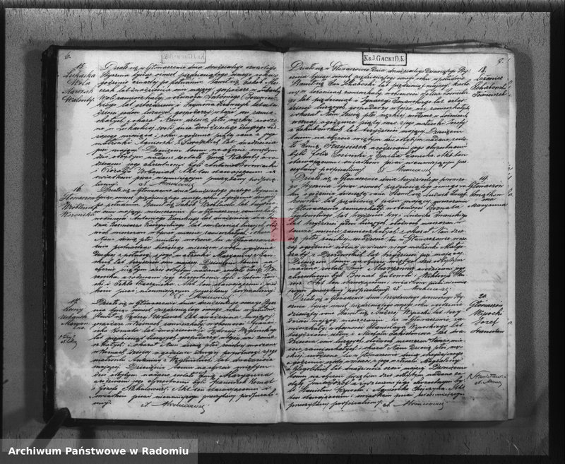 image.from.unit.number "Duplikat aktów religijno cywilnych urodzenia, małżeństw i zejścia w parafii Głowaczów 1858 r."