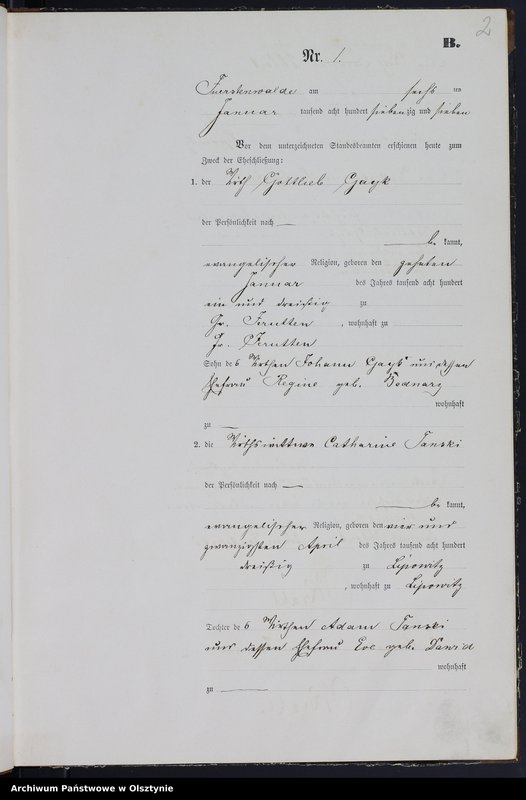 image.from.team "Urząd Stanu Cywilnego w Księżym Lasku pow. szczycieński"