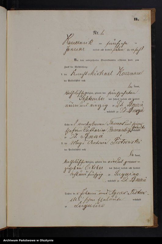 image.from.unit.number "Heiraths-Neben-Register Nr 1 - 17"