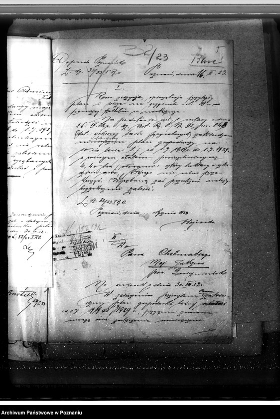 Obraz 9 z jednostki "/Nadzór nad gospodarką leśną/ majętności Zakrzewo powiecie gnieźnieńskim"