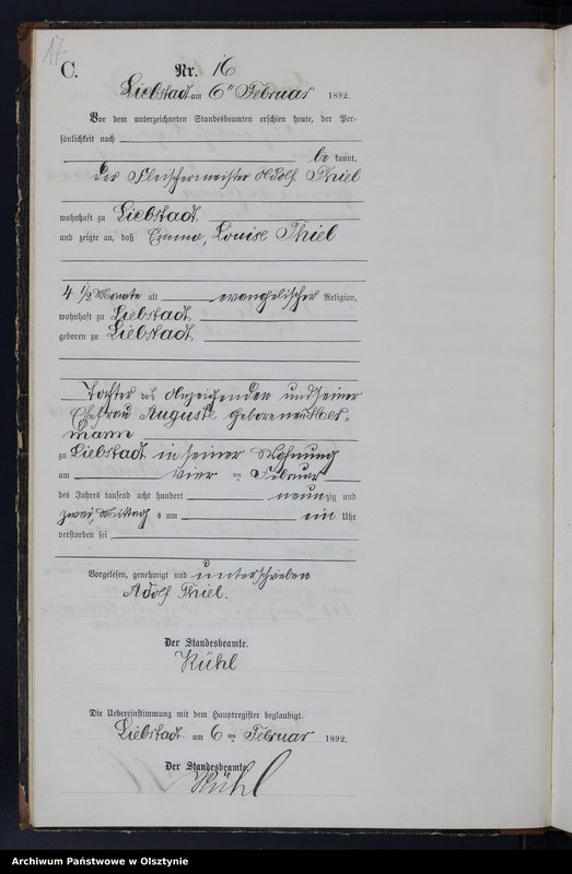 image.from.unit.number "Sterbe-Neben-Register Nr 1 - 66"