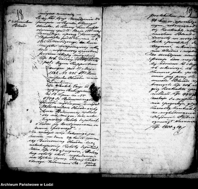 Obraz 17 z jednostki "Akta tyczące się budowy pomp"