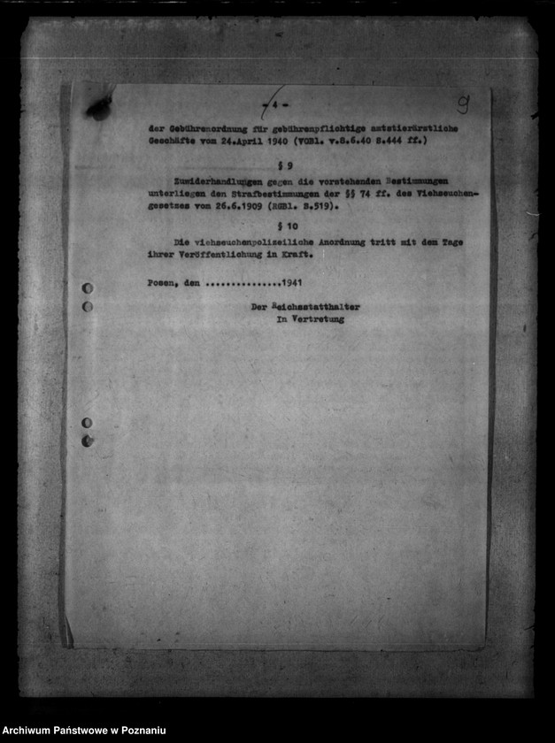 Obraz 13 z jednostki "Bekämpfung der Tierseuchen"