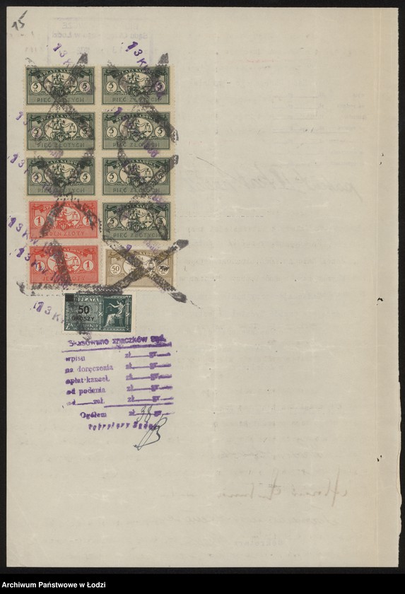 Obraz 17 z jednostki "Josek Zelcman – drobna sprzedaż desek i bali"