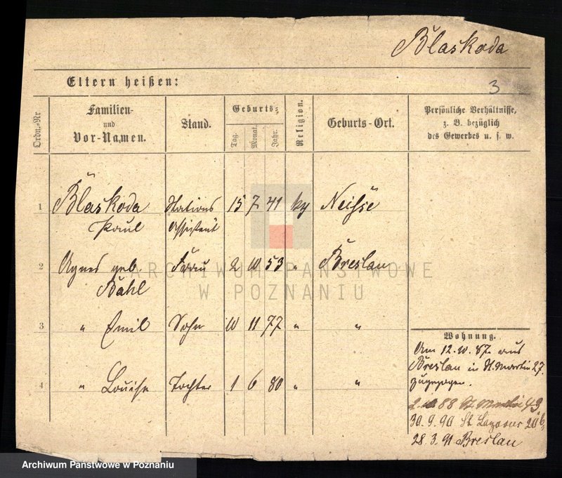 image.from.unit.number "Blask - Blaschke"