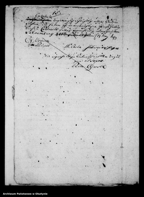 image.from.unit.number "Arrende-Abnahme und Abgabe des Gutz Scharschau"