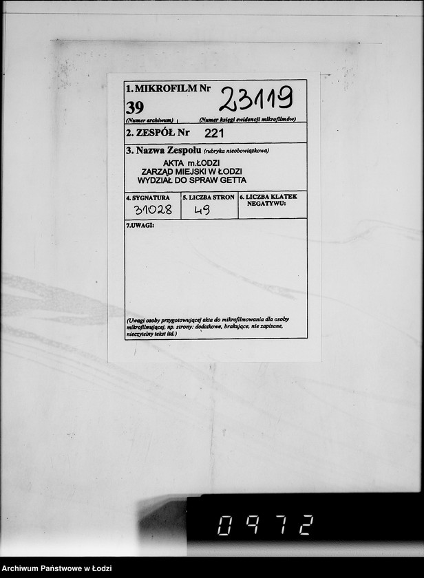 Obraz 2 z jednostki "Amt für zentrale Vewaltungsaufgaben der Luftwaffe Kriegsauftrag 49/41 A.z.V.3000 Kehrschaufeln"