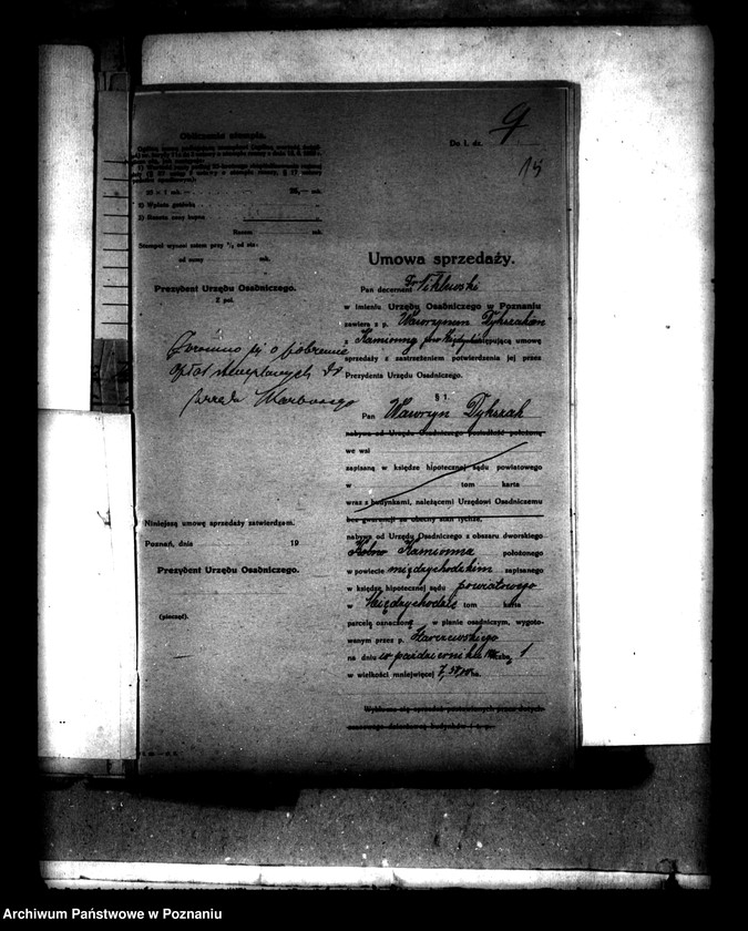 Obraz 19 z jednostki "Działki nr 1 i 2a w Kolnie powiatu międzychodzkiego Wawrzyn Dykczak osada parcelacyjna"