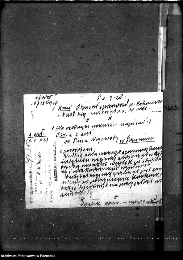 Obraz 12 z jednostki "Sprawy ogólne wąglik, szelestnica i zaraza dziczyzny"