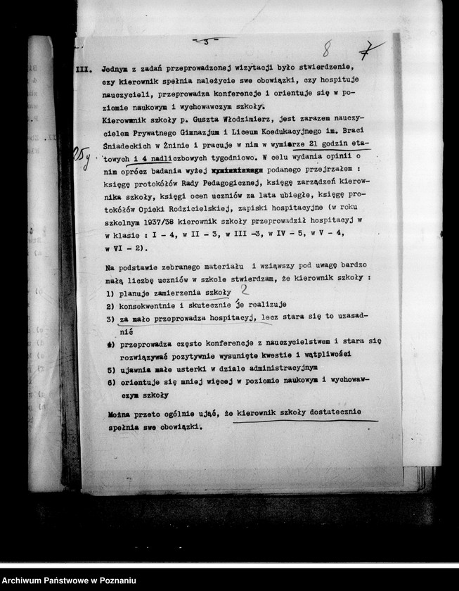 Obraz 12 z jednostki "Prywatna Szkoła Powszechna Zarządu Towarzystwa Szkolnego imienia Braci Śniadeckich w Żninie"