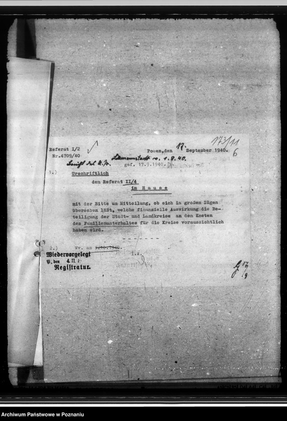 Obraz 10 z jednostki "Finanzbedarf der Gemeinden. Abbau von Rasenerzen. Finanzlage der Städte Jarotschin, Pleschen"