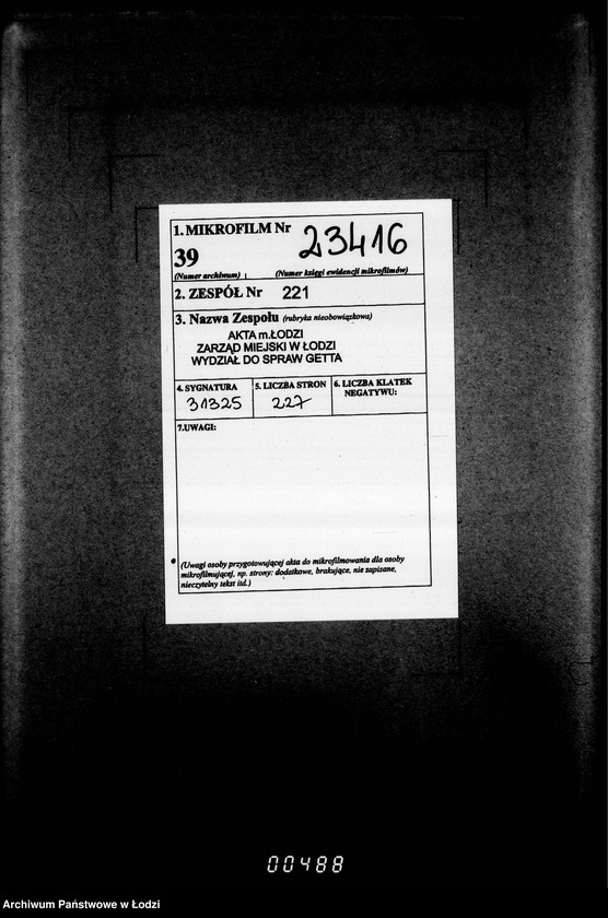 Obraz 2 z jednostki "Quittungen- Lieferscheine Desinfektionsanstalt"