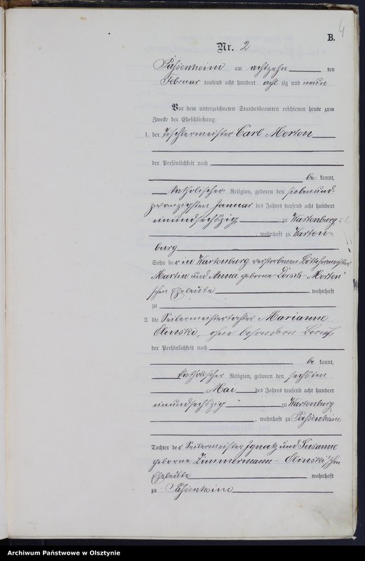 image.from.unit.number "Heiraths-Haupt-Register Nr 1 - 17"