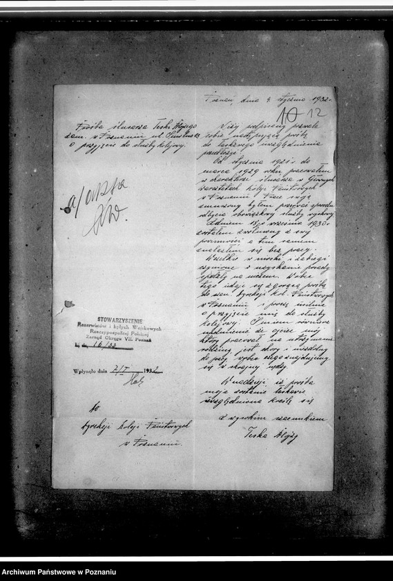 image.from.unit.number "Sprawy personalno-organizacyjne Związku - pomoc w uzyskaniu pracy, zasiłek dla bezrobotnych, spisy członków Związku Rezerwistów- bezrobotnych, sprawy finansowe"