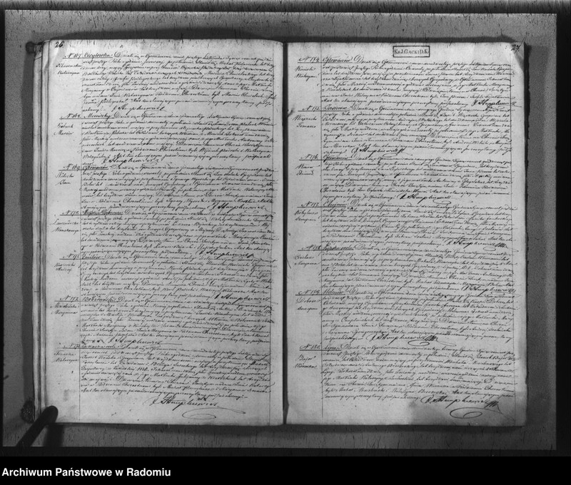 image.from.unit.number "Duplikat akt urodzonych, zaślubionych i zmarłych z parafii Głowaczów w roku 1855"