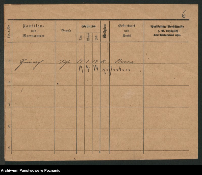 Obraz 16 z jednostki "Szulc (żonaci od Kazimierz do wdowy)"