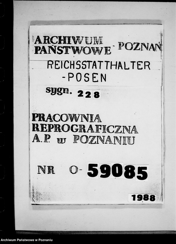 Obraz 1 z jednostki "Abschlüsse (Generalia)"