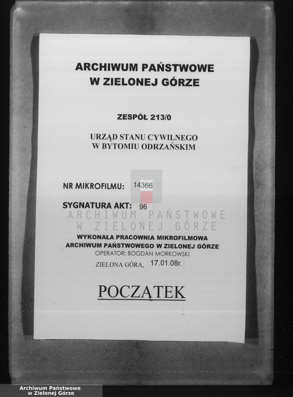 Obraz 1 z jednostki "[Księga aktów małżeństw rok 1896]"