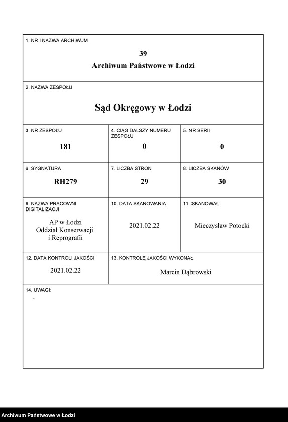 Obraz 1 z jednostki "Mendel Feldman - sprzedaż skór"