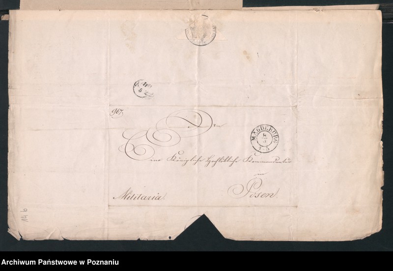 Obraz 20 z jednostki "A. betr. den polnischen Überläufer Lithografen Nicolaus Bachurski /Leon Lambruczewski/"