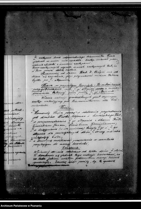 Obraz 11 z jednostki "Okólniki, rozkazy komendanta hufca, korespondencja, ewidencja i inne materiały II- giej drużyny im. Juliusza Słowackiego"