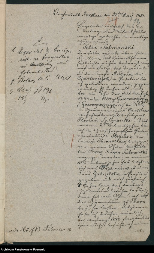 Obraz 17 z jednostki "A. betr. Felix Salmoński"