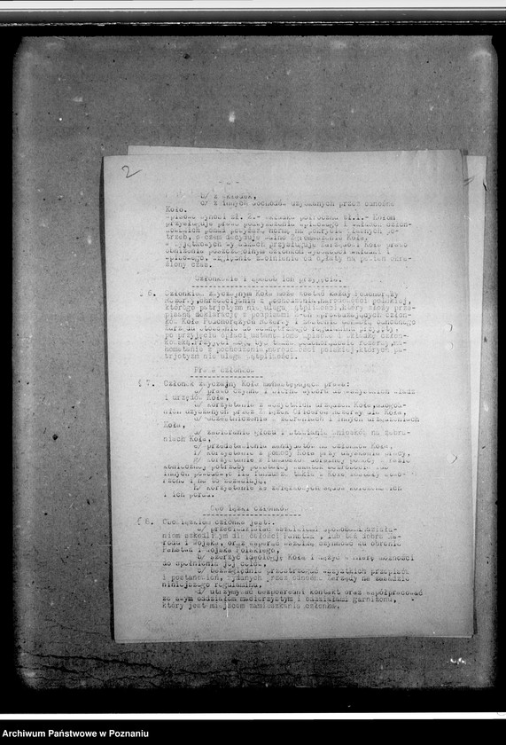 Obraz 6 z jednostki "Protokoły, rozkazy, komunikaty, okólniki, sprawozdania Związku Oficerów Rezerwy Rzeczypospolitej Polskiej. Regulamin dla Kół Podchorążych Rezerwy"