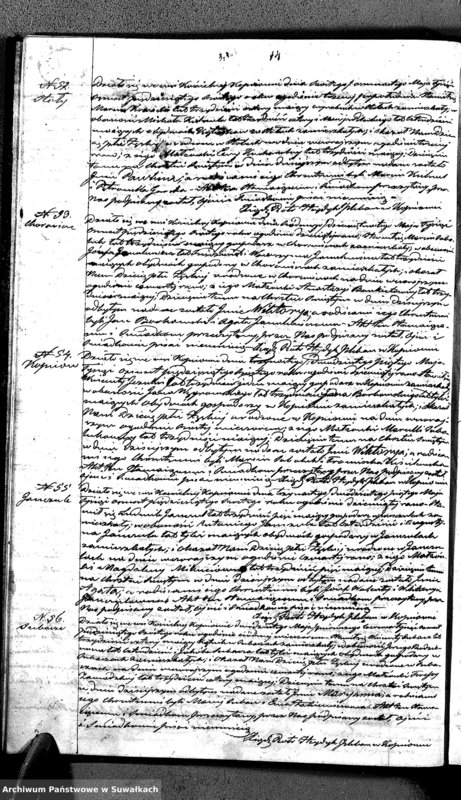 Obraz 19 z jednostki "Duplikat Parafii Kopciowo 1856"