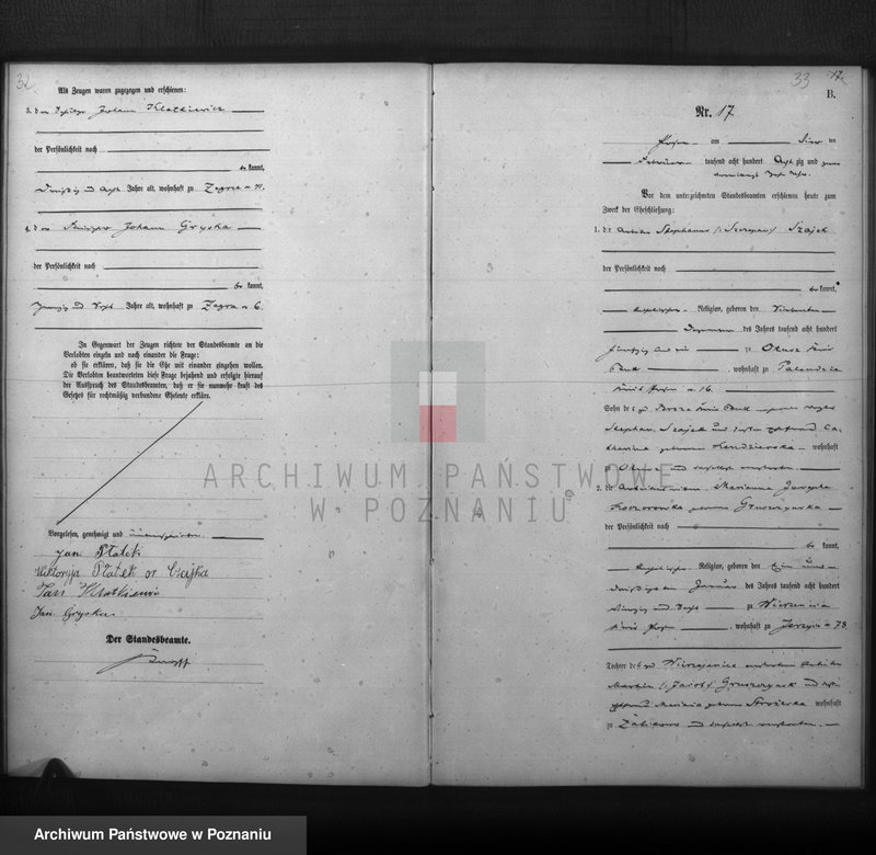 Obraz 18 z jednostki "Księga małżeństw"