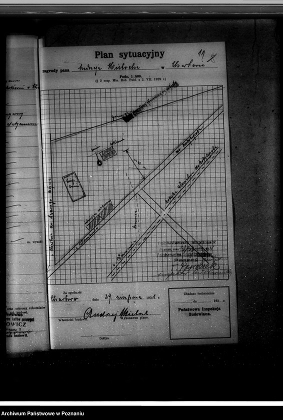 Obraz 15 z jednostki "Zatwierdzenie projektu zakładu przemysłowego ogrodnictwa A. Mielocha w Białej Górze powiat poznański"