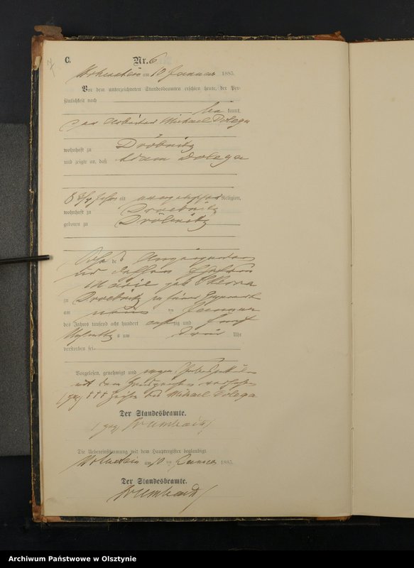 image.from.unit.number "Sterbe-Neben-Register Nr 1 - 192"