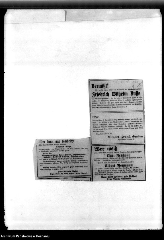 Obraz 8 z jednostki "Schriftwechsel Dr. Lück - Korespondencja z doktorem K. Lück, jako kierownik Genhäftstelle der Volkskentnhen"