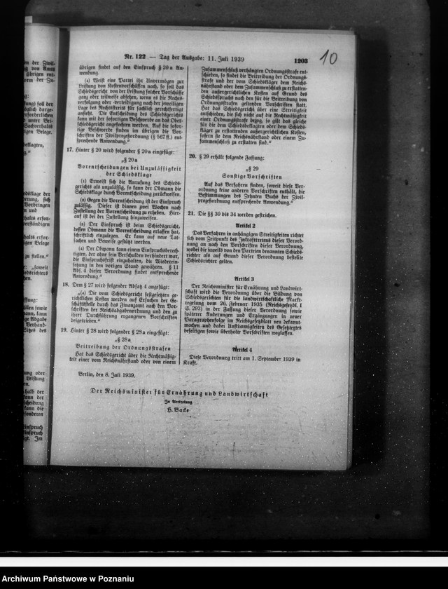 Obraz 14 z jednostki "Zarządzenia w sprawie zorganizowania administracji w tak zwanym Kraju Warty"