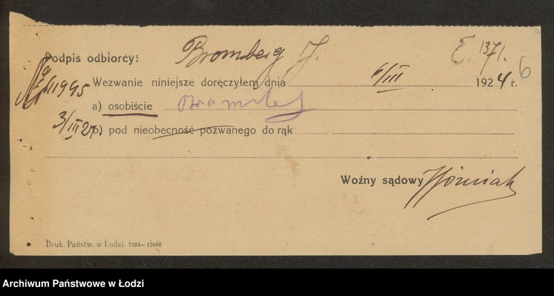 Obraz 8 z jednostki "Joel Bromberg – sprzedaż konferkcji męskiej i damskiej"