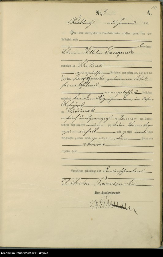 image.from.unit.number "Geburts-Haupt-Register Nr 1 - 96"