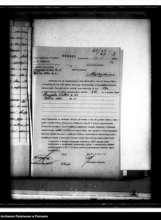 Obraz 15 z jednostki "Przymusowy wykup majątku Chrzypsko Wielkie i Białcz powiatu międzychodzkiego"