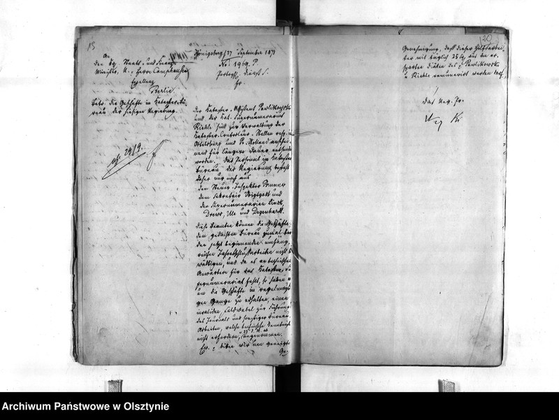 image.from.unit.number "Regierungs Sekretär Gloeckner [Ludwig] Am 1. Juli 1895 in den Ruhestand getreten"