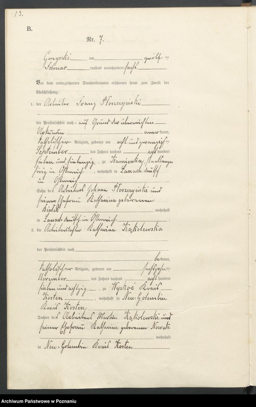 Obraz 15 z jednostki "Heiraths-Haupt-Register"
