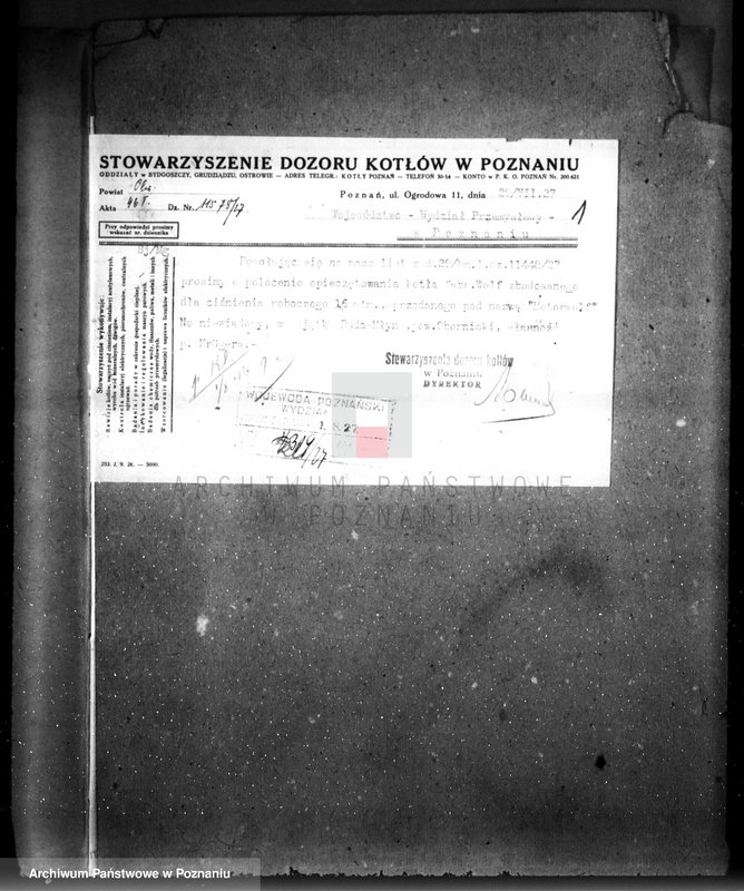 Obraz 5 z jednostki "Gospodarstwo rolne i młyn parowy w Rudzie pow. Rogoźno własność. J. Kruger nr woj. kotła 5998"