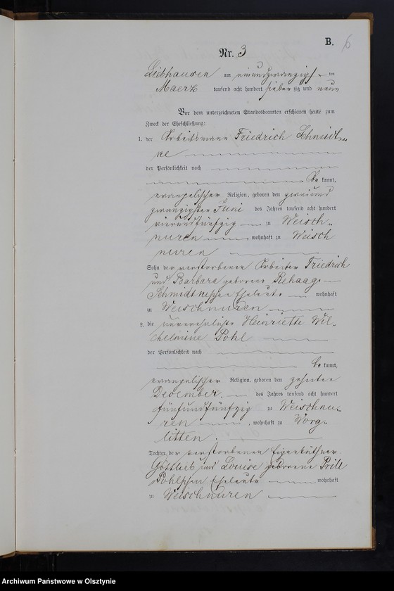 image.from.unit.number "Heiraths-Neben-Register Nr 1 - 14"
