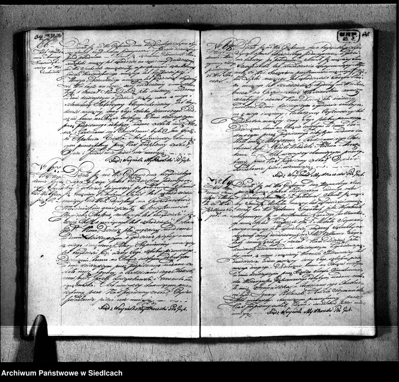 Obraz 20 z jednostki "Akta urodzin, małżeństw, zgonów"