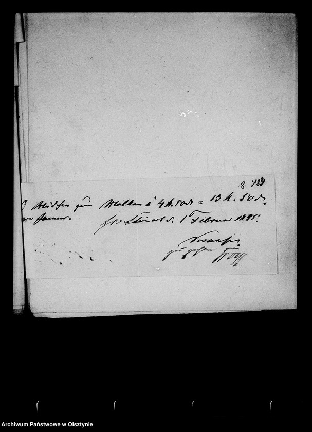 image.from.unit.number "Ausgabe- Beläge zur Gr. Steinorter Gutsrechnung"