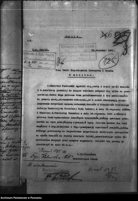 image.from.unit.number "Sprawy szczegółowo-administracyjne Przywóz dla Polski [płodów rolnych]"