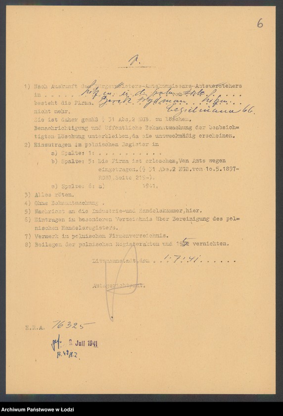 Obraz 8 z jednostki "Berek Frydman – sprzedaż mięsa"