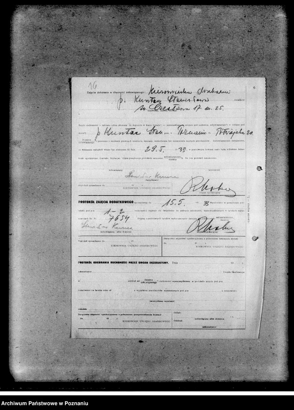 Obraz 20 z jednostki "Korespondencja z Urzędem Skarbowym"