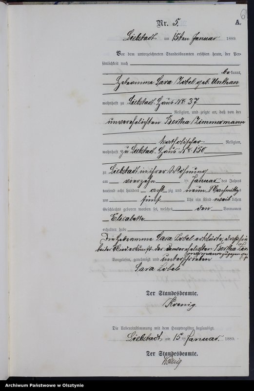 image.from.unit.number "Geburts-Neben-Register Nr 1 - 105"