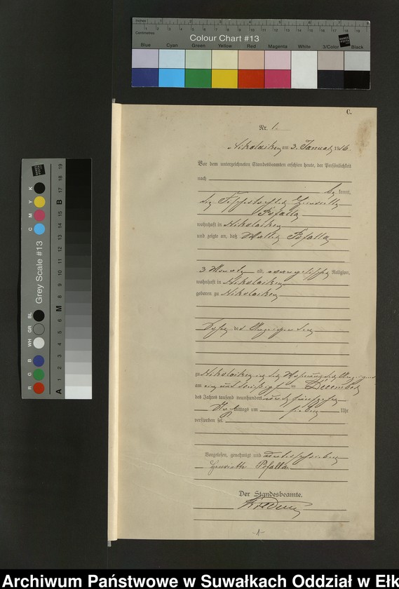 image.from.unit.number "Sterbe=Haupt=Register des Königlichen Preussischen Standes-Amtes Nikolaiken Kreis Sensburg"
